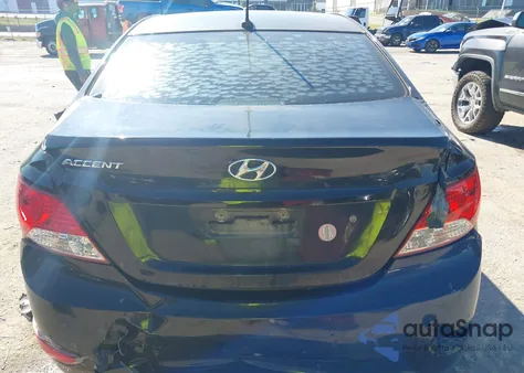 2014 Hyundai Accent Gls из США, поврежденный, VIN KMHCU4AEXEU771385